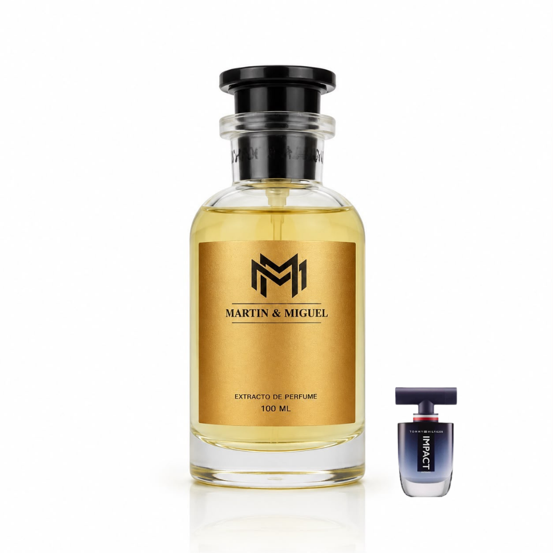 Impacto Real – extracto de perfume de Martín & Miguel