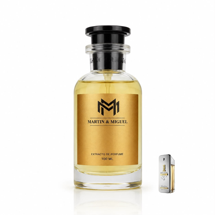 Lingote de Oro -  (Insp. One Million Lucky de Paco Rabanne.)