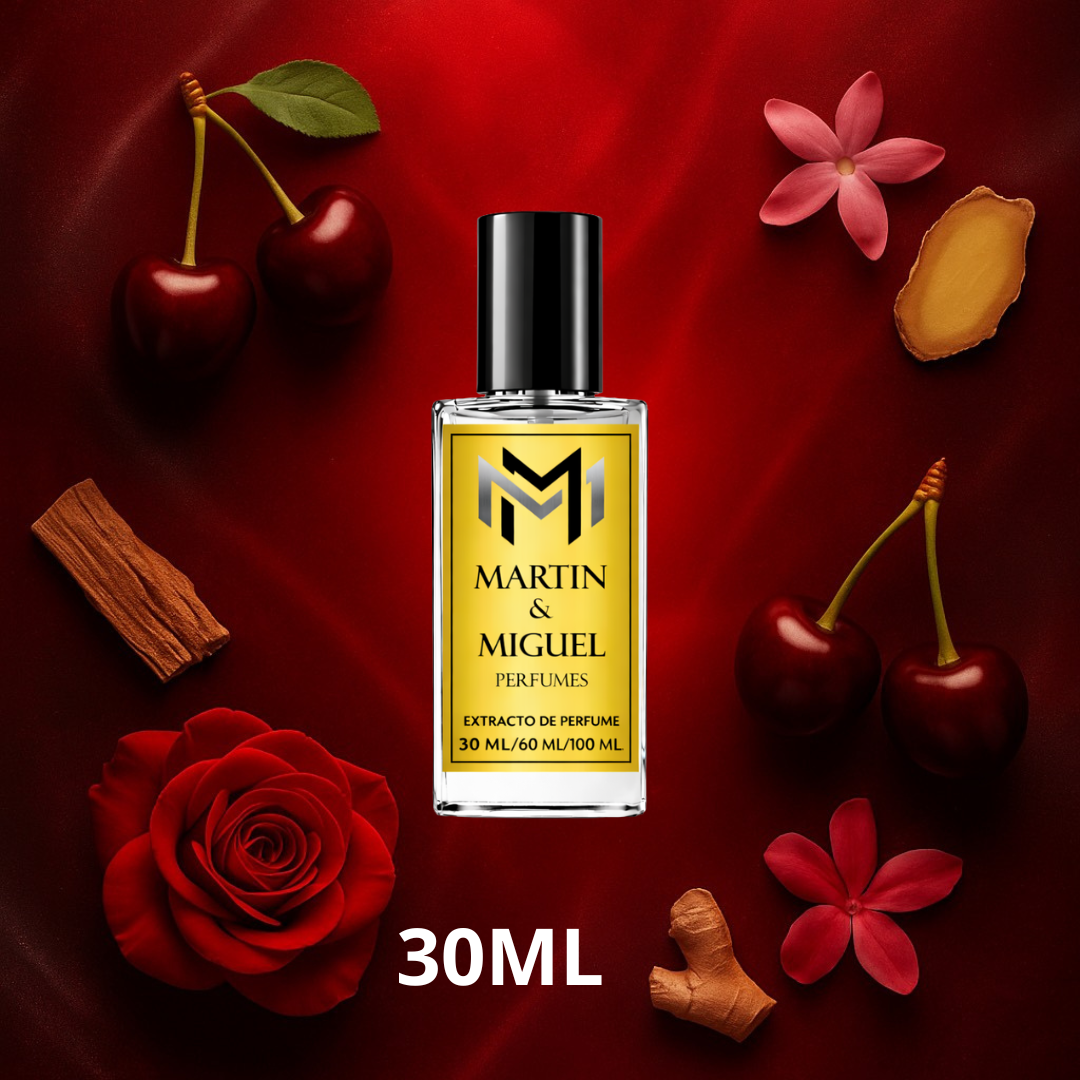 Cereza Eléctrica - (Insp. Electric Cherry de Tom Ford.)