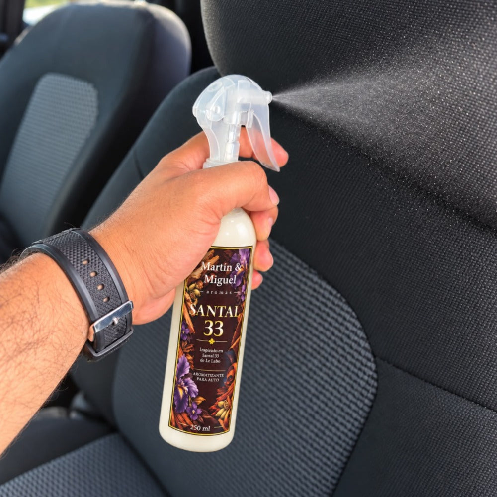 Aromatizante Santal 33 para Auto y Hogar – aromatizante para auto y hogar de Martín & Miguel (foto 2)